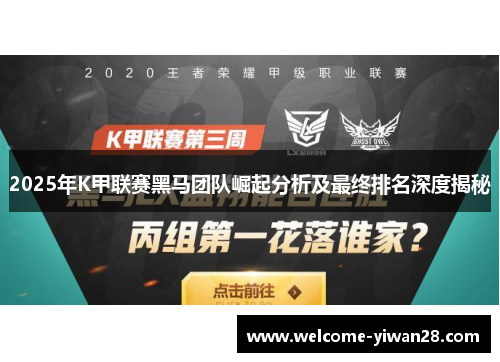 2025年K甲联赛黑马团队崛起分析及最终排名深度揭秘